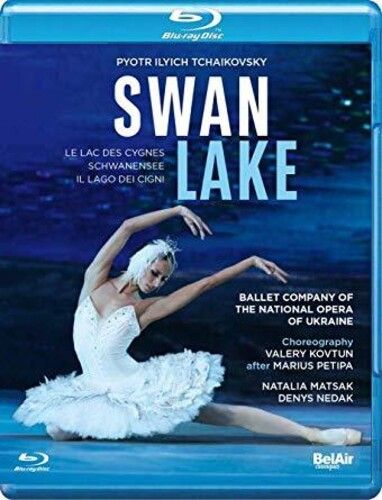 Music Pyotr Ilyich Tchaikovsky - Swan Lake NUOVO SIGILLATO EDIZIONE DEL SUBITO DISPONIBILE blu-ray