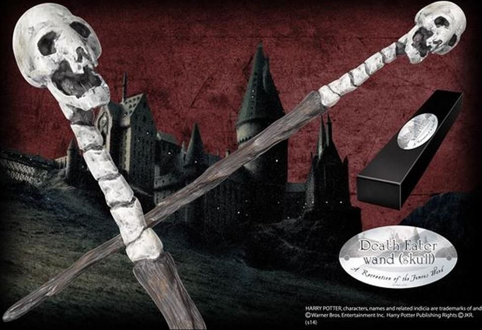 Merchandising Noble NN8221 - Harry Potter - Mangiamorte Skull Bacchetta Magica NUOVO SIGILLATO EDIZIONE DEL SUBITO DISPONIBILE