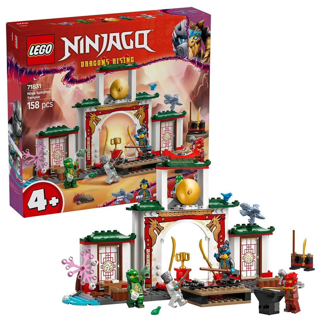 Merchandising : 71831 - Ninjago - Tempio Dello Spinjitzu Ninja NUOVO SIGILLATO EDIZIONE DEL SUBITO DISPONIBILE