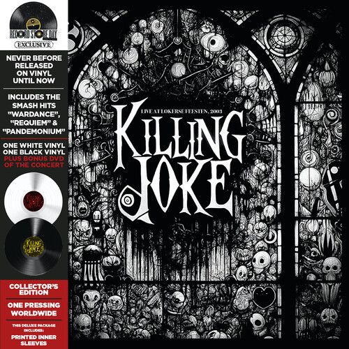 Vinile Killing Joke - Live At Lokerse Feesten 2003 2Lp+Dvd Rsd 2024 NUOVO SIGILLATO EDIZIONE DEL SUBITO DISPONIBILE