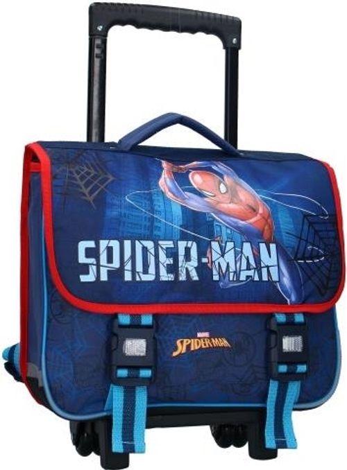 Merchandising Marvel:  - Spider-Man - Keep On Moving Navy Backpack Trolley Zaino NUOVO SIGILLATO EDIZIONE DEL DISPO ENTRO UN MESE SU ORDINAZIONE