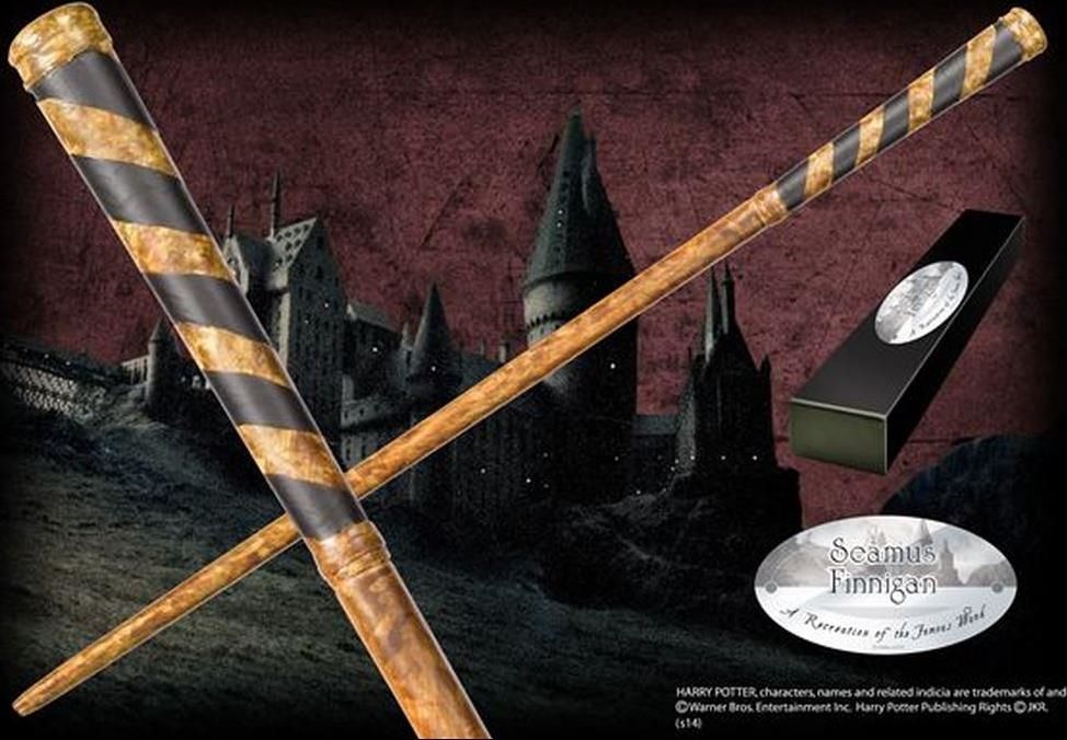 Merchandising Noble NN8276 - Harry Potter - Seamus Finnigan Bacchetta Magica NUOVO SIGILLATO EDIZIONE DEL SUBITO DISPONIBILE