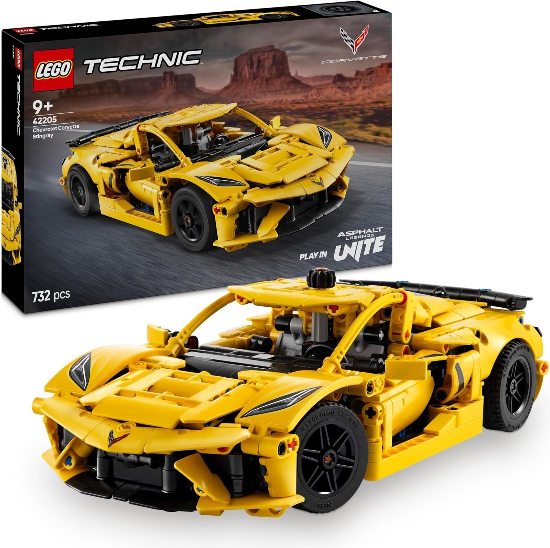 Merchandising : 42205 - Technic - Chevrolet Corvette Stingray NUOVO SIGILLATO EDIZIONE DEL SUBITO DISPONIBILE