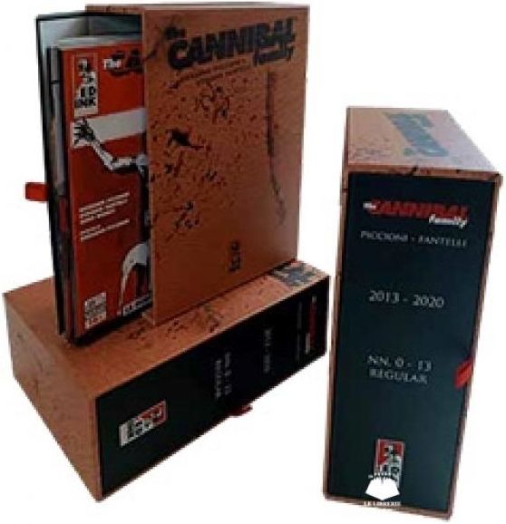 Libri Stefano Fantelli Rossano Piccioni - Cofanetto The Cannibal Family Completo NUOVO SIGILLATO EDIZIONE DEL SUBITO DISPONIBILE