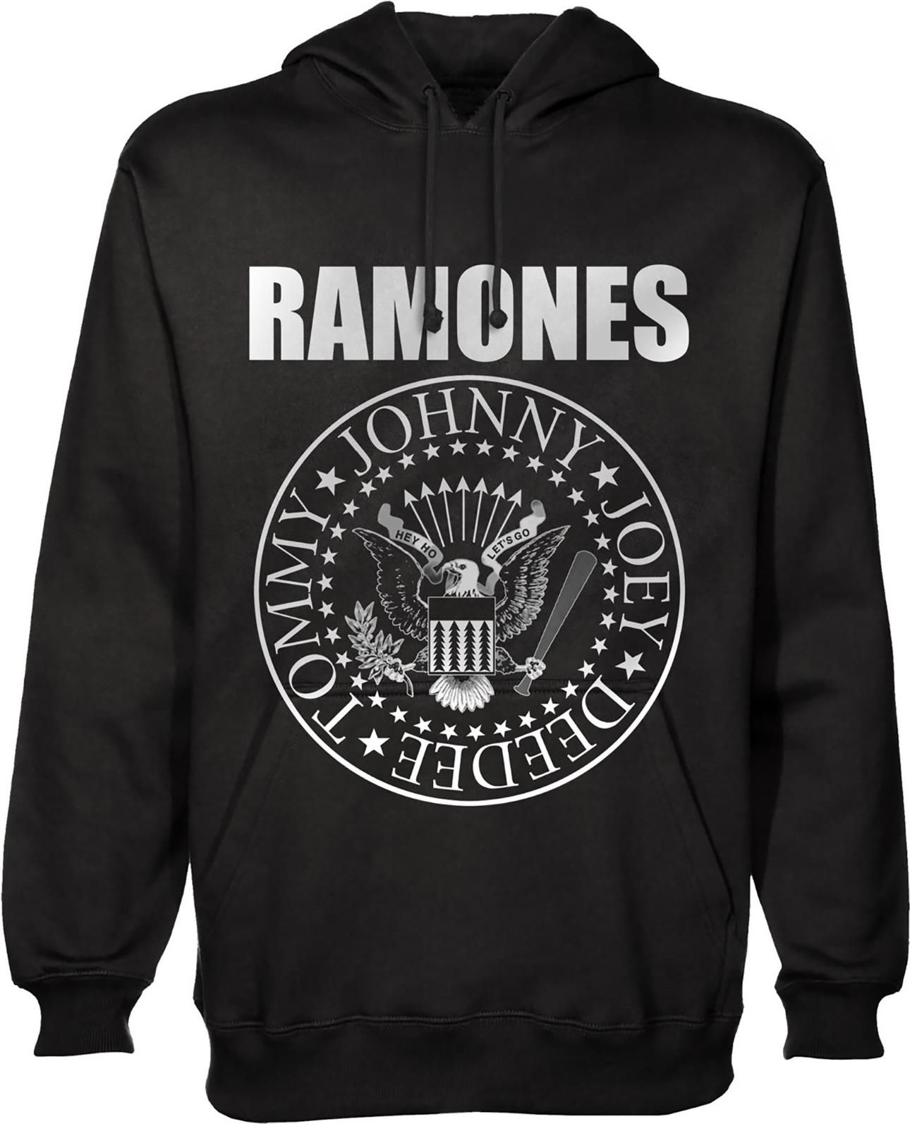 Abbigliamento Ramones: Presidential Seal Felpa Tg. S NUOVO SIGILLATO EDIZIONE DEL SUBITO DISPONIBILE unisex con cappuccio