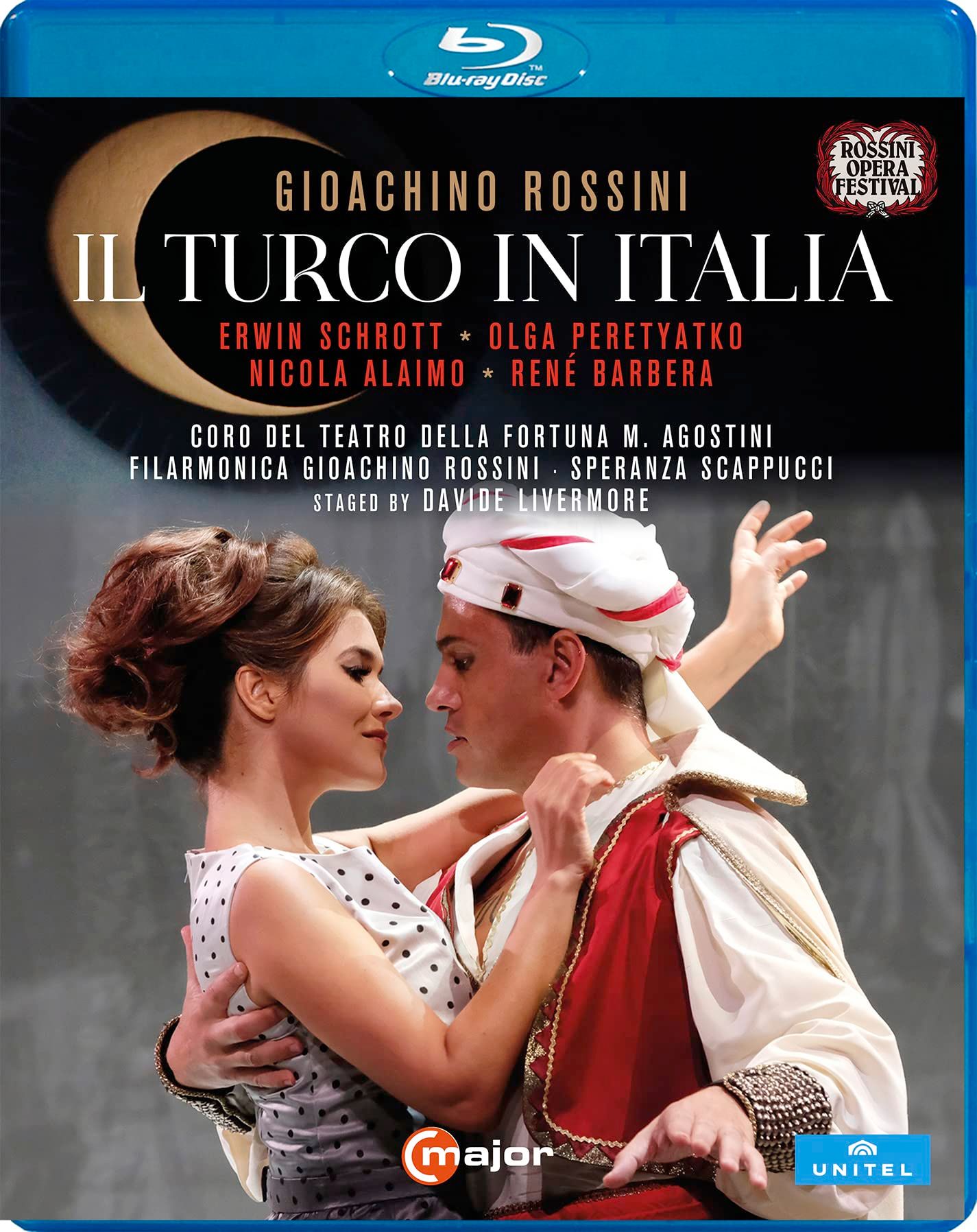 Music Gioacchino Rossini - Il Turco In Italia NUOVO SIGILLATO EDIZIONE DEL SUBITO DISPONIBILE blu-ray