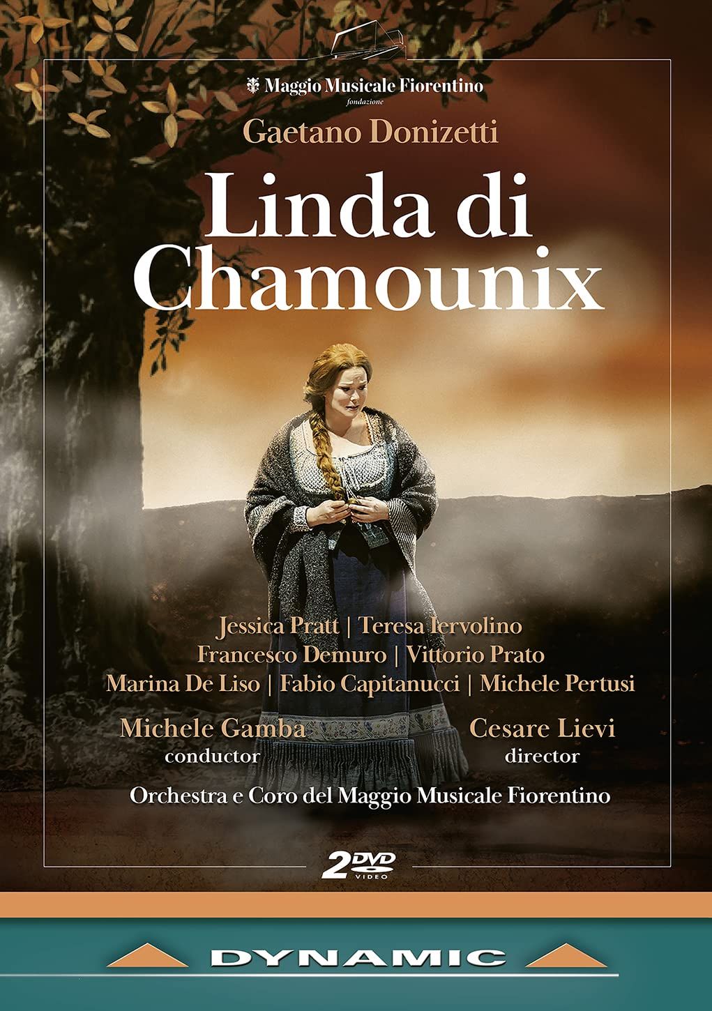 Music Dvd Gaetano Donizetti - Linda Di Chamounix 2 Dvd NUOVO SIGILLATO EDIZIONE DEL SUBITO DISPONIBILE