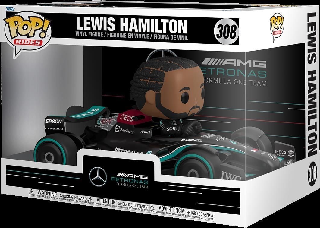 Merchandising Formula 1:  Pop Ride Super Deluxe - Lewis Hamilton Vinyl Figure 308 NUOVO SIGILLATO EDIZIONE DEL SUBITO DISPONIBILE