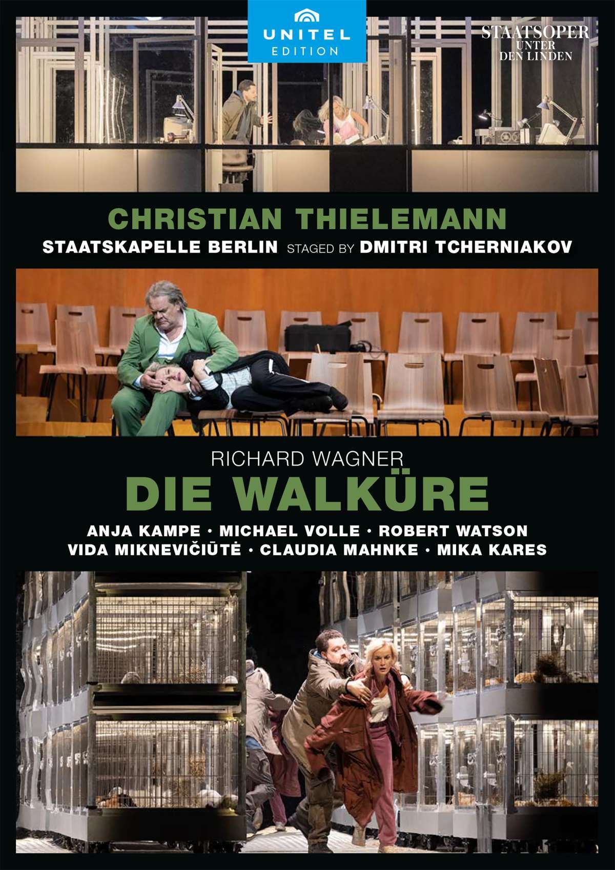 Music Dvd Richard Wagner - Die Walkure 2 Dvd NUOVO SIGILLATO EDIZIONE DEL SUBITO DISPONIBILE