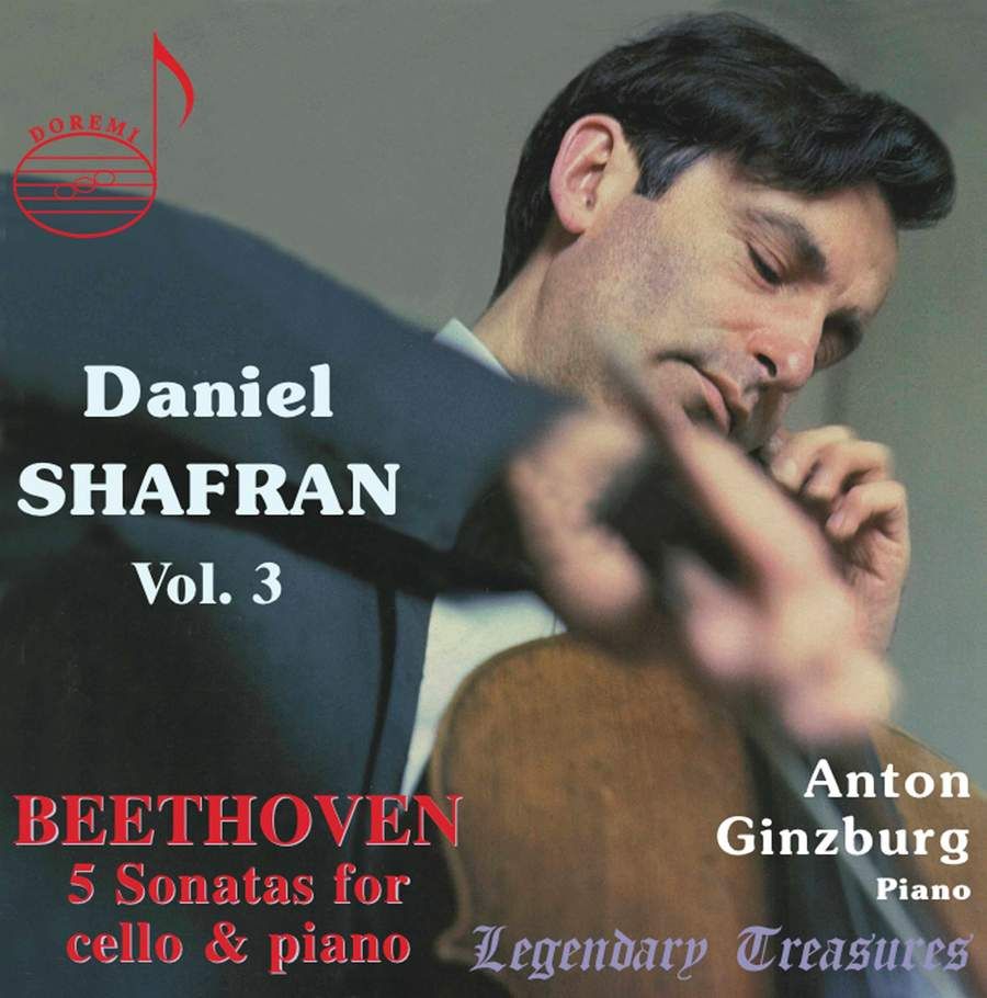 Audio Cd Ludwig Van Beethoven - Daniel Shafran: Legendary Treasures Vol.3 2 Cd NUOVO SIGILLATO EDIZIONE DEL SUBITO DISPONIBILE