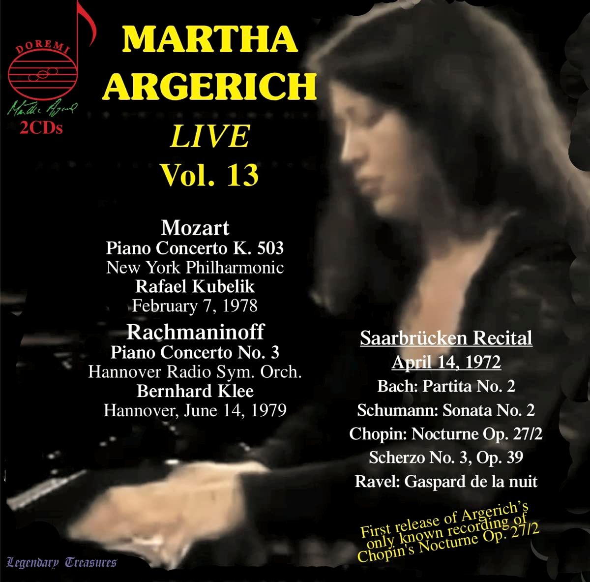 Audio Cd Martha Argerich: Live Vol. 13 2 Cd NUOVO SIGILLATO EDIZIONE DEL SUBITO DISPONIBILE