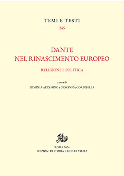 EDIZIONI DI STORIA E LETTERATURA 7256742