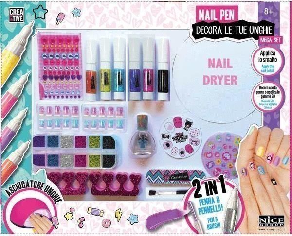 Merchandising : Creative - Nail Pen Mega Set NUOVO SIGILLATO EDIZIONE DEL SUBITO DISPONIBILE