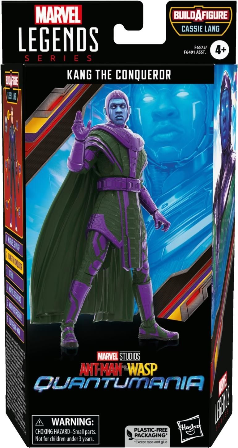 Merchandising Marvel:  - Ant-Man And The Wasp - Quantumania - Kang El Conquistador Serie Legends NUOVO SIGILLATO EDIZIONE DEL SUBITO DISPONIBILE