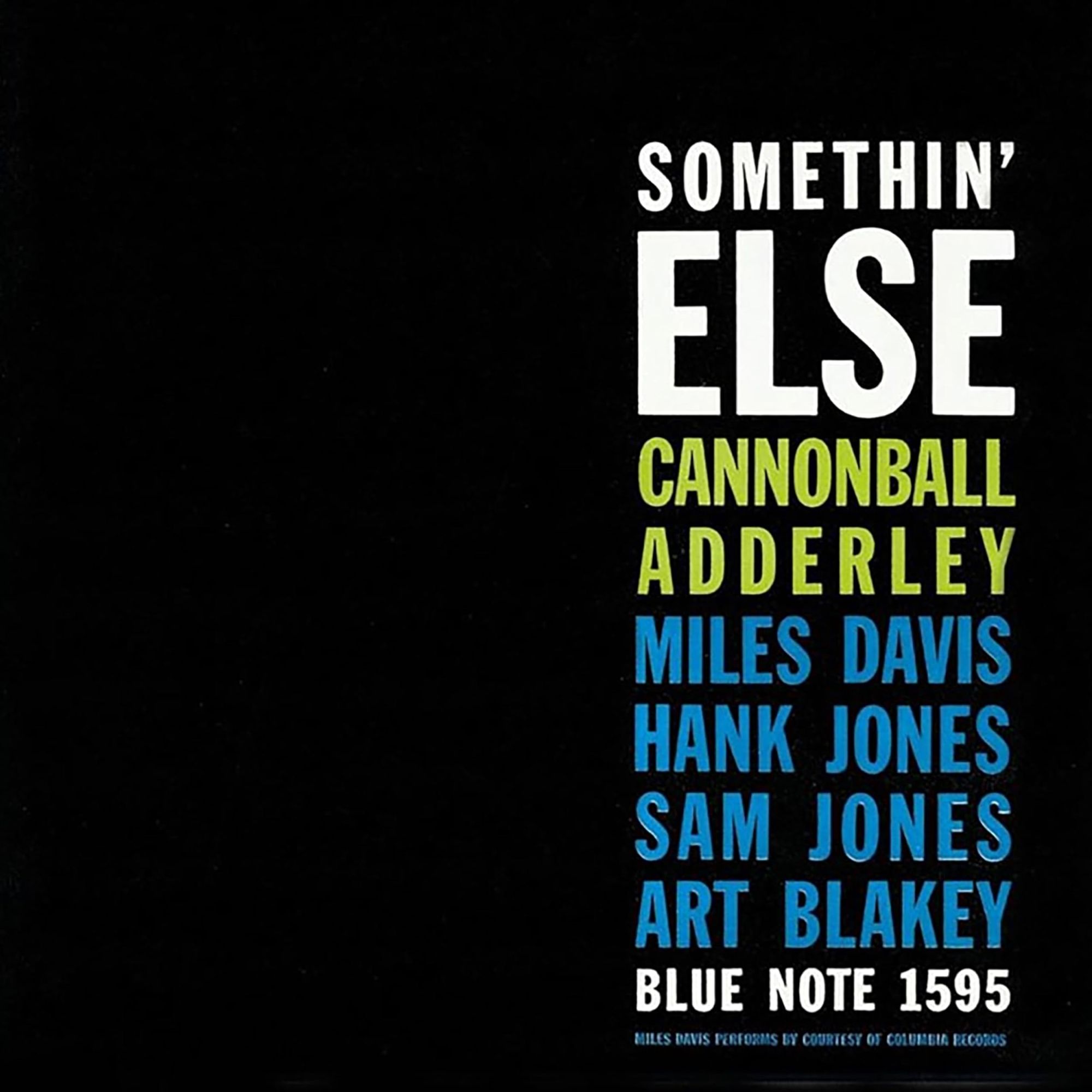 Vinile Cannonball Adderley - Somethin Else Vinyl NUOVO SIGILLATO EDIZIONE DEL SUBITO DISPONIBILE blu