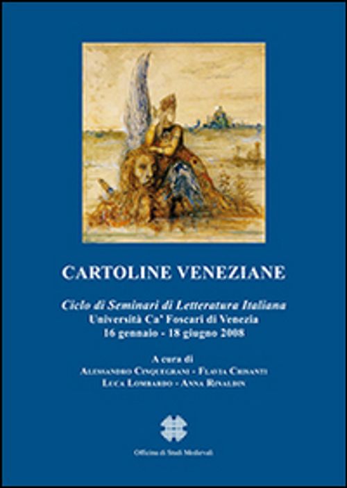 Libri Cartoline Veneziane. Ciclo Di Seminari Di Letteratura Italiana NUOVO SIGILLATO EDIZIONE DEL SUBITO DISPONIBILE