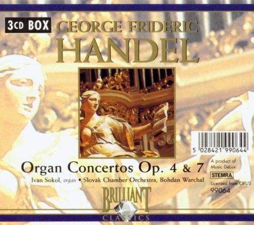 Audio Cd Sokol Ivan Slovak Chamber Orchestra Warchal Bohdan - Organ Concertos Op. 4 & 7 3 Cd NUOVO SIGILLATO EDIZIONE DEL DISPO ENTRO UN MESE SU ORDINAZIONE