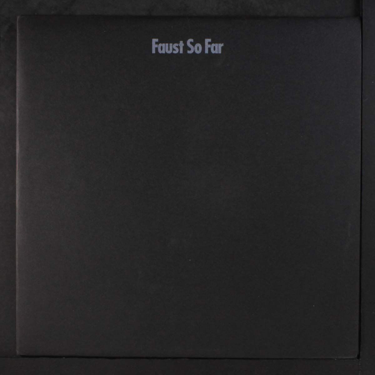 Vinile Faust - So Far NUOVO SIGILLATO EDIZIONE DEL SUBITO DISPONIBILE