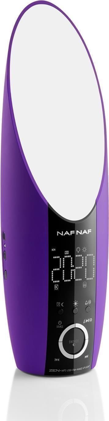 Audio & Hi-Fi NAF NAF DNI050PUR: Radio con Wake-Up Light NUOVO SIGILLATO SUBITO DISPONIBILE