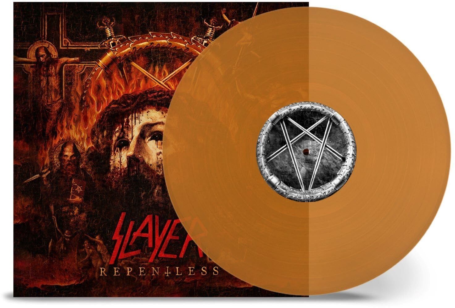 Vinile Slayer - Repentless Vinyl NUOVO SIGILLATO EDIZIONE DEL SUBITO DISPONIBILE giallo