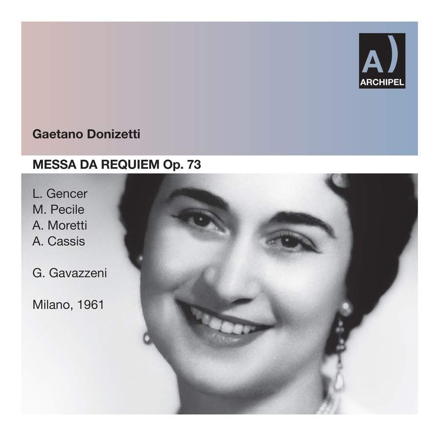 Audio Cd Gaetano Donizetti - Messa Da Requiem NUOVO SIGILLATO EDIZIONE DEL DISPO ENTRO UN MESE SU ORDINAZIONE