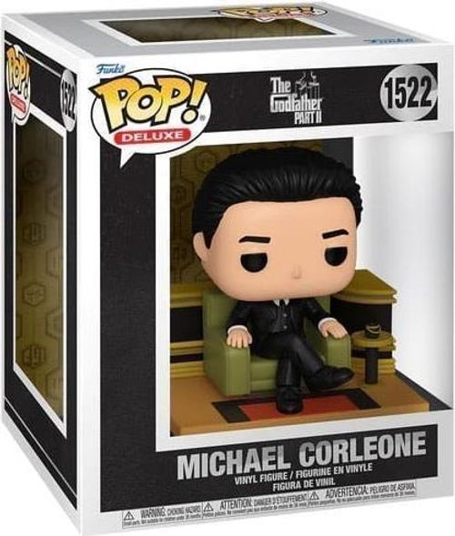 Merchandising Godfather Part II The:  Pop Deluxe - Michael Corleone Vinyl Figure 1522 NUOVO SIGILLATO EDIZIONE DEL SUBITO DISPONIBILE