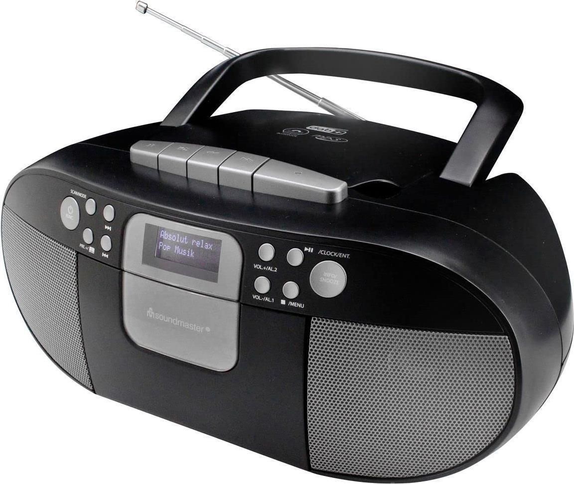 Audio & Hi-Fi : Boombox con Radio - Cd - Mp3 - Cassette - And NUOVO SIGILLATO EDIZIONE DEL SUBITO DISPONIBILE bluetooth usb