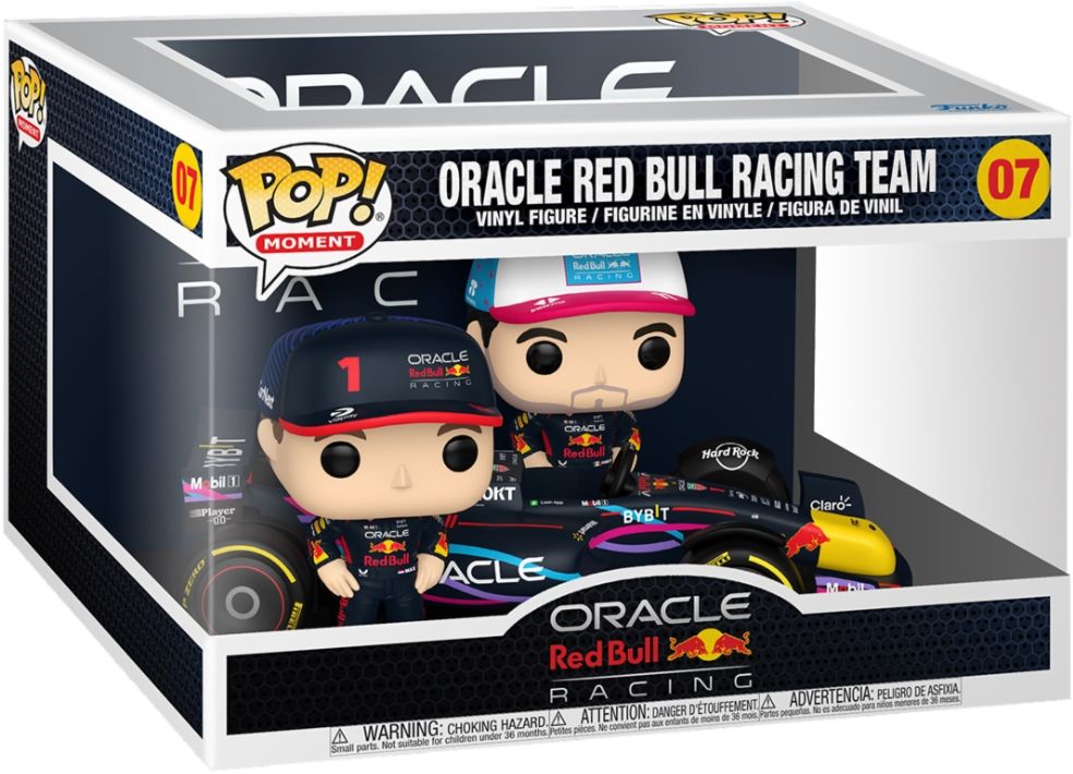 Merchandising Racing:  Pop Moment - Oracle Bull Racing Team Vinyl Figure 07 NUOVO SIGILLATO EDIZIONE DEL SUBITO DISPONIBILE rosso