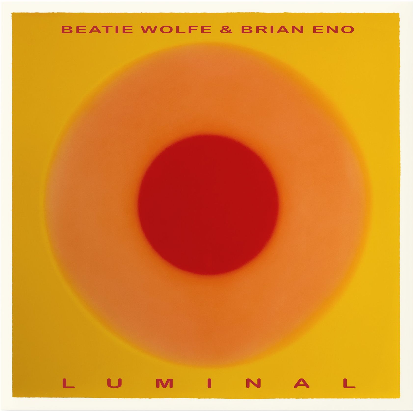 Vinile Brian Eno Beatie Wolfe - Luminal NUOVO SIGILLATO EDIZIONE DEL SUBITO DISPONIBILE