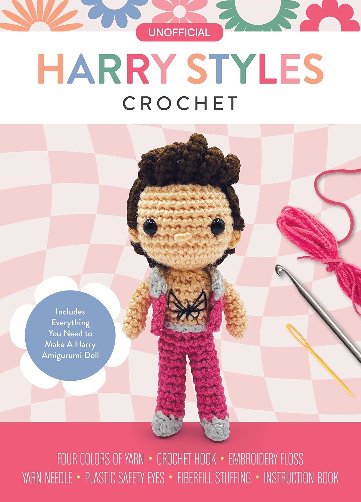 LIbri Katalin Galusz - Unofficial Harry Styles Crochet NUOVO SIGILLATO EDIZIONE DEL SUBITO DISPONIBILE