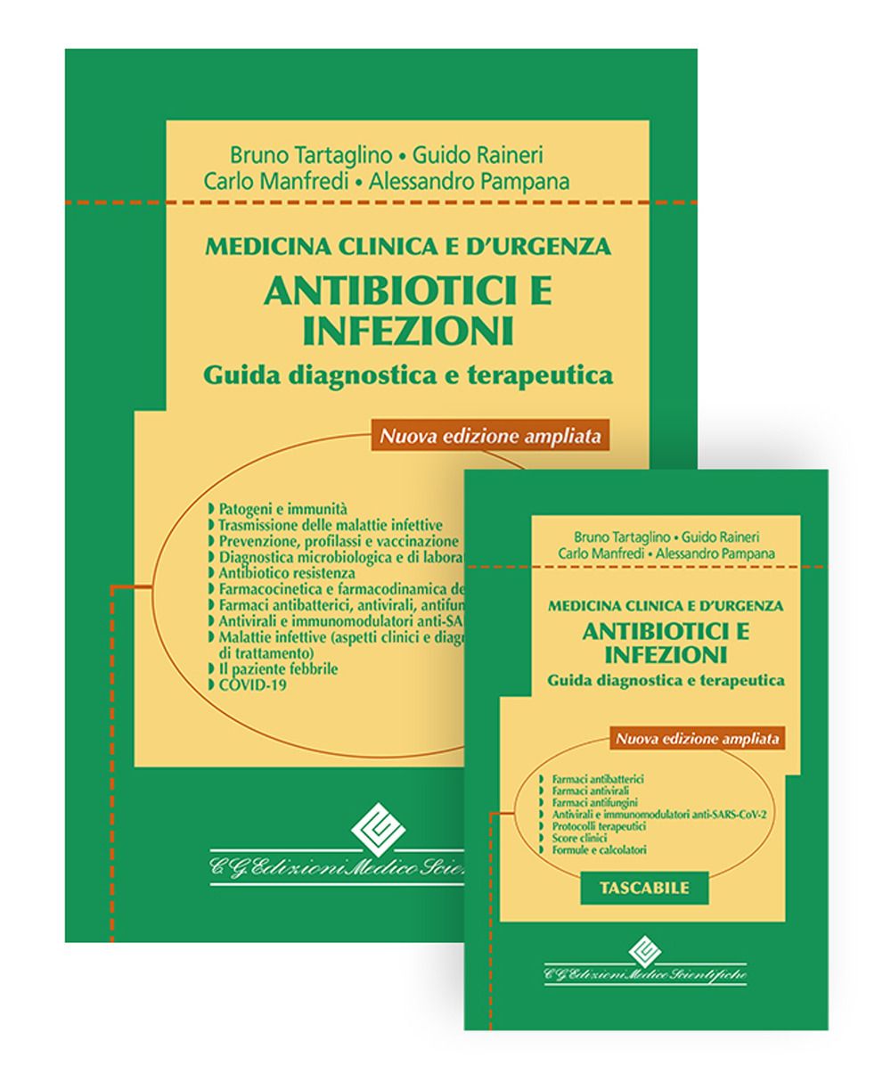 Libri Bruno Tartaglino Guido Rainieri Carlo Manfredi - Medicina Clinica E Durgenza. Antibiotici E Infezioni Guida Diagnostica E Terapeutica NUOVO SIGILLATO EDIZIONE DEL SUBITO DISPONIBILE