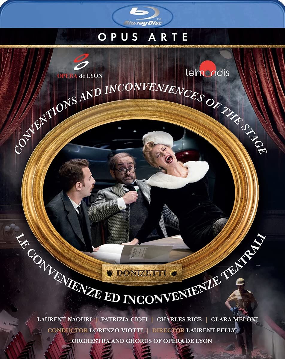 Music Gaetano Donizetti - Le Convenienze Ed Inconvenienze Teatrali NUOVO SIGILLATO EDIZIONE DEL SUBITO DISPONIBILE blu-ray