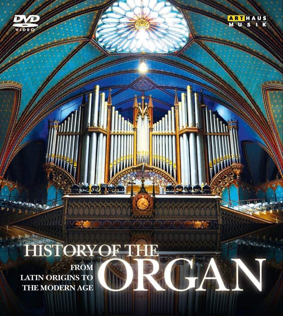 Music Dvd History Of The Organ: From Latin Origins To The Modern Age 4 Dvd NUOVO SIGILLATO EDIZIONE DEL SUBITO DISPONIBILE