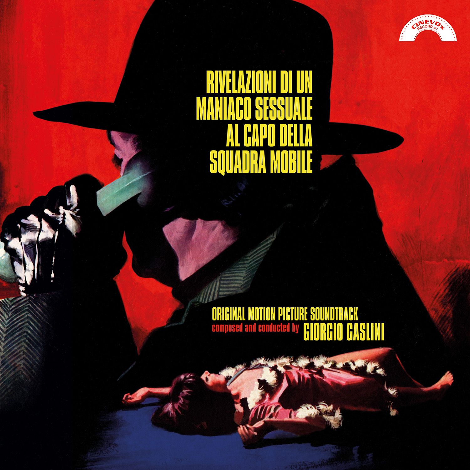 Vinile Giorgio Gaslini - Rivelazioni Di Un Maniaco Sessuale Al Capo Della Squadra Mobile Colonna Sonora Originale Del Film NUOVO SIGILLATO EDIZIONE DEL SUBITO DISPONIBILE
