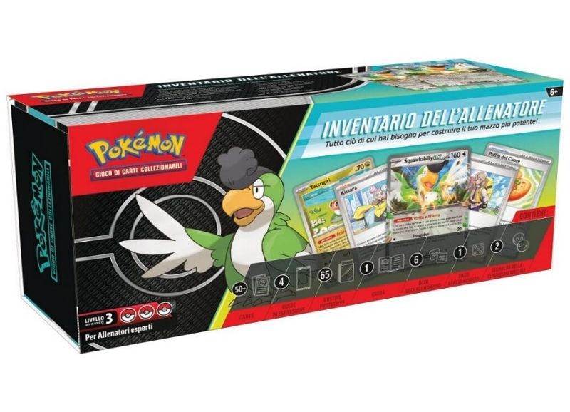 Merchandising Pokemon: Inventario DellAllenatore Serie 2024 NUOVO SIGILLATO EDIZIONE DEL DISPO ENTRO UN MESE SU ORDINAZIONE