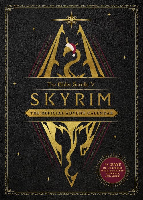 Calendari The Elder Scrolls V: Skyrim - The Official Advent Calendar NUOVO SIGILLATO EDIZIONE DEL SUBITO DISPONIBILE