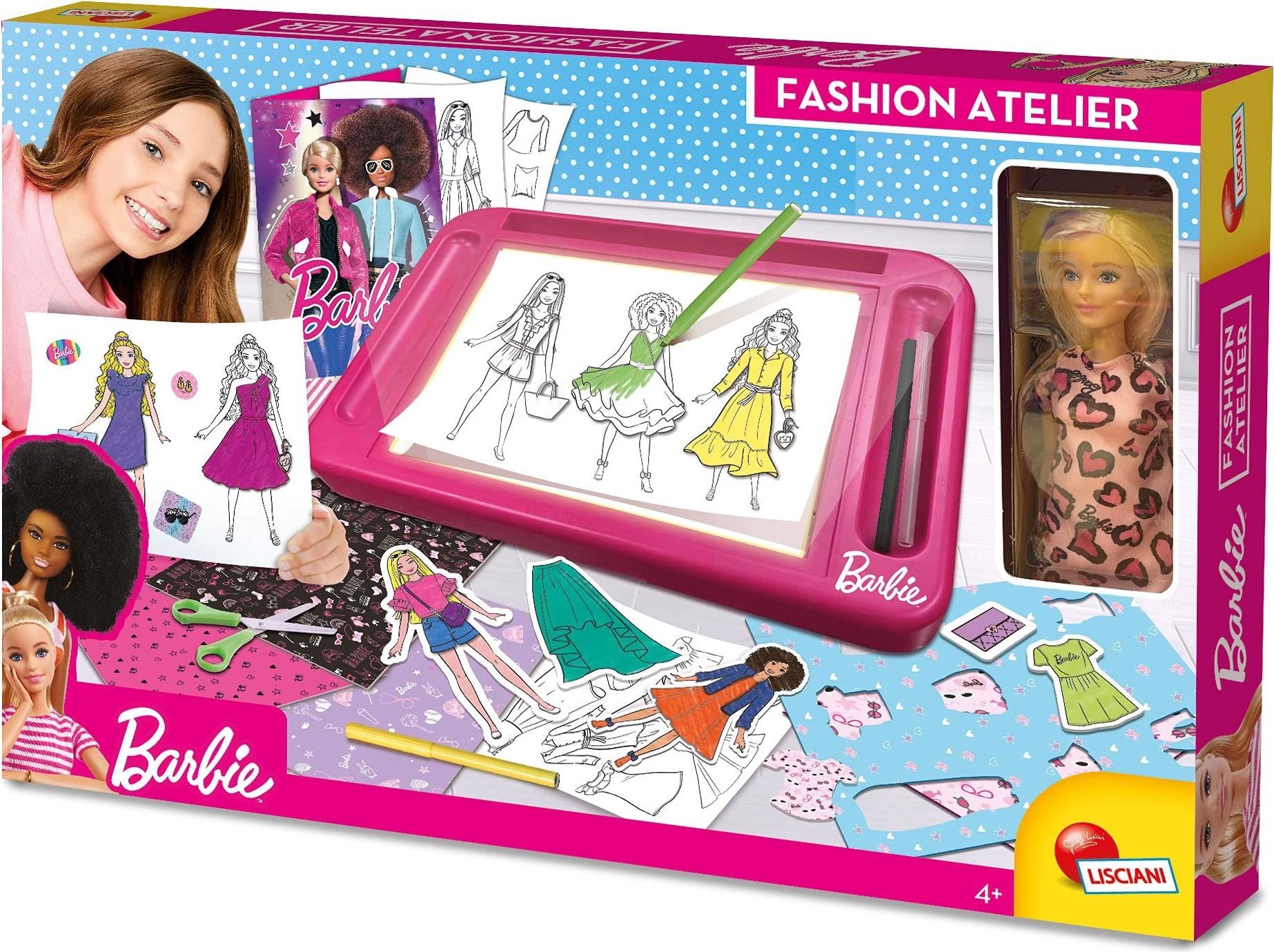 Merchandising Barbie:  - Fashion Atelier Con Doll NUOVO SIGILLATO EDIZIONE DEL DISPO ENTRO UN MESE SU ORDINAZIONE