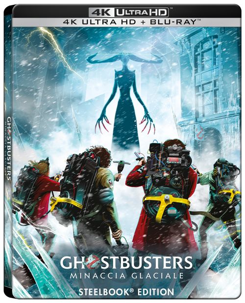 4K Uhd Ghostbusters - Minaccia Glaciale Steelbook 01 4K Ultra HD+ HD NUOVO SIGILLATO EDIZIONE DEL SUBITO DISPONIBILE blu-ray