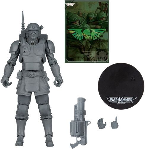 Merchandising Wh 40000 7In Fig W9 - Astra Militarum Kasrkin Ap NUOVO SIGILLATO EDIZIONE DEL SUBITO DISPONIBILE