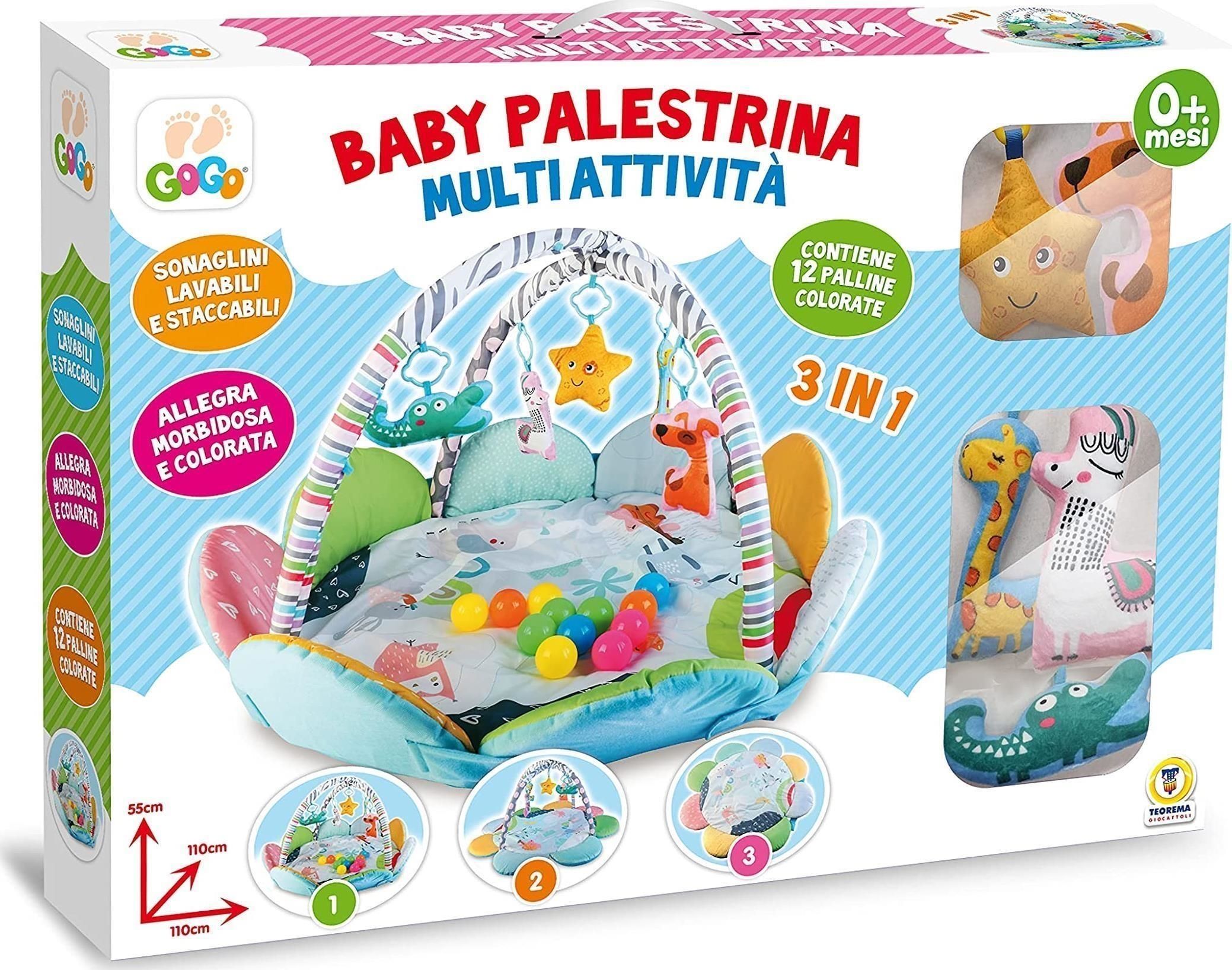 Merchandising : Gogo - Palestrina Multifunzione Fiorellino 3 In 1 12 Palline Incluse - Window Box NUOVO SIGILLATO EDIZIONE DEL SUBITO DISPONIBILE