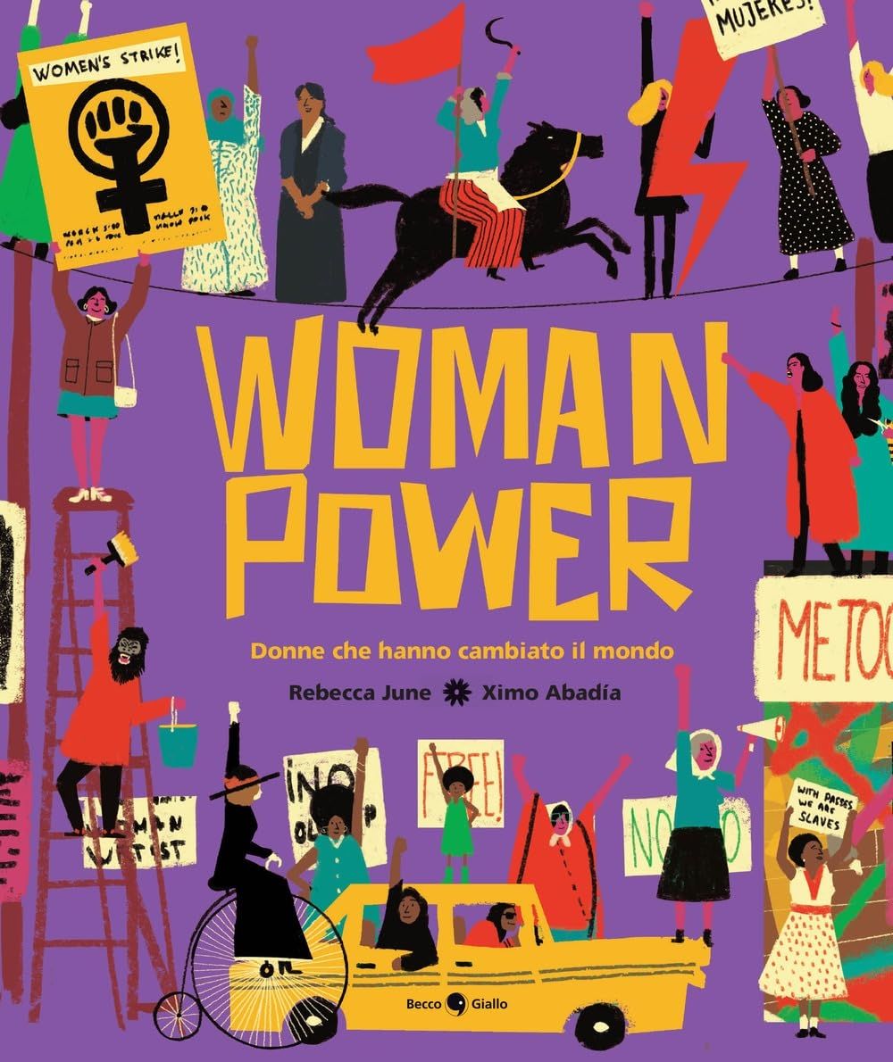 Libri June Rebecca - Woman Power. Donne Che Hanno Cambiato Il Mondo NUOVO SIGILLATO EDIZIONE DEL SUBITO DISPONIBILE