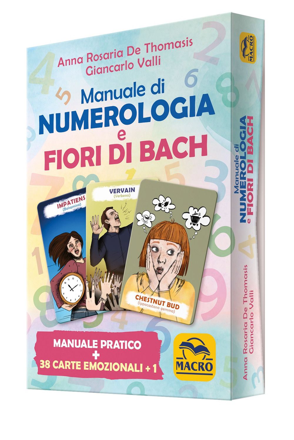 Libri Valli Giancarlo De Thomasis Anna Rosaria - Manuale Di Numerologia E Fiori Di Bach. Con Carte NUOVO SIGILLATO EDIZIONE DEL SUBITO DISPONIBILE