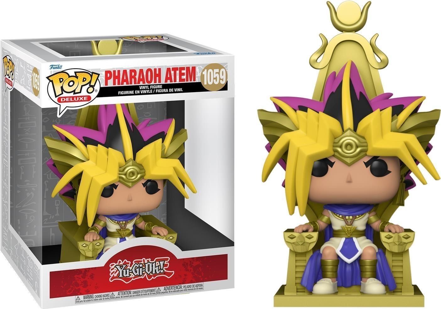 Merchandising Yu-Gi-Oh:  Pop Deluxe - Pharaoh Atem Vinyl Figure 1059 NUOVO SIGILLATO EDIZIONE DEL SUBITO DISPONIBILE