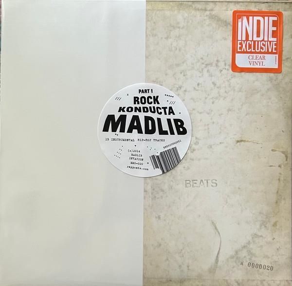 Vinile Madlib - Rock Konducta Pt. 1 Clear Vinyl NUOVO SIGILLATO EDIZIONE DEL SUBITO DISPONIBILE