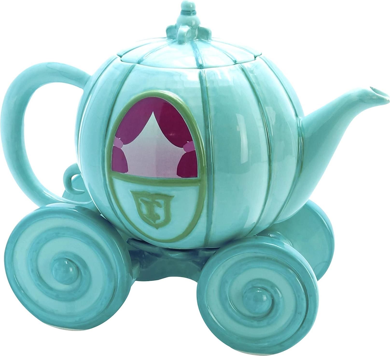 Merchandising Disney:  - Cindrella Carriage Teapot Teiera NUOVO SIGILLATO EDIZIONE DEL SUBITO DISPONIBILE