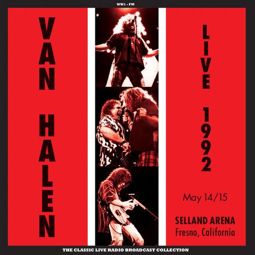 Vinile Van Halen - Live At Selland Arena Fresno 1992 Marble Viny 2 Lp NUOVO SIGILLATO EDIZIONE DEL SUBITO DISPONIBILE rosso