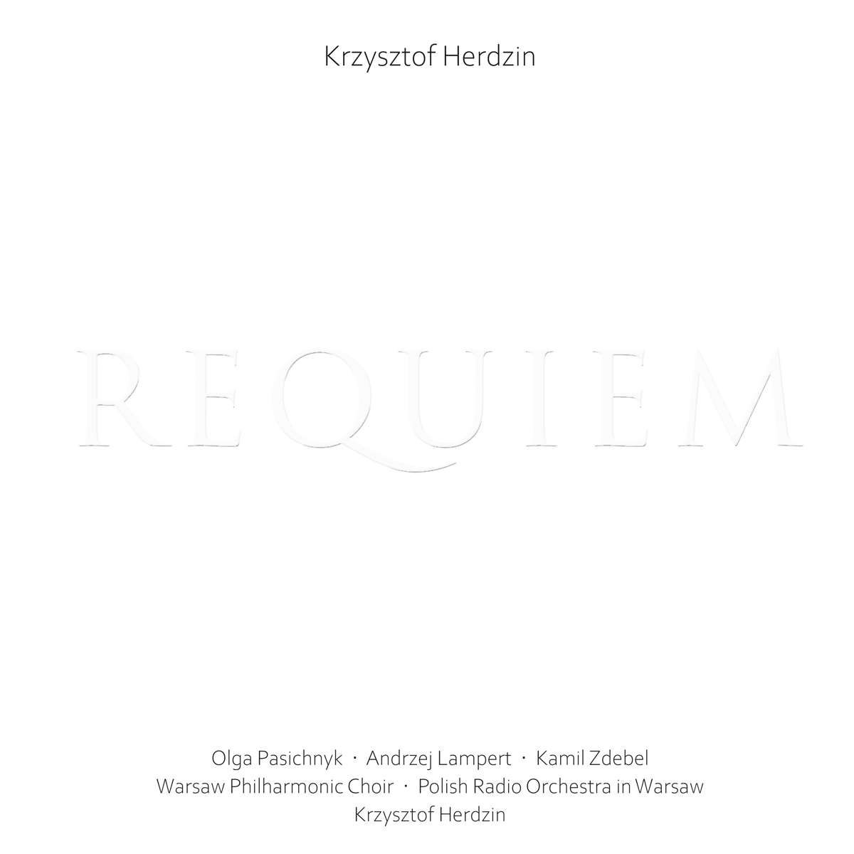 Audio Cd Krzysztof Herdzin - Requiem NUOVO SIGILLATO EDIZIONE DEL SUBITO DISPONIBILE