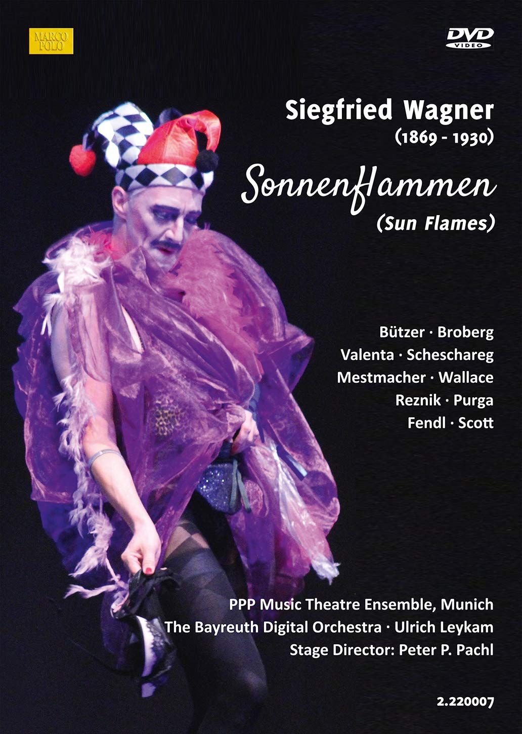 Music Dvd Siegfried Wagner - Sonnenflammen NUOVO SIGILLATO EDIZIONE DEL SUBITO DISPONIBILE