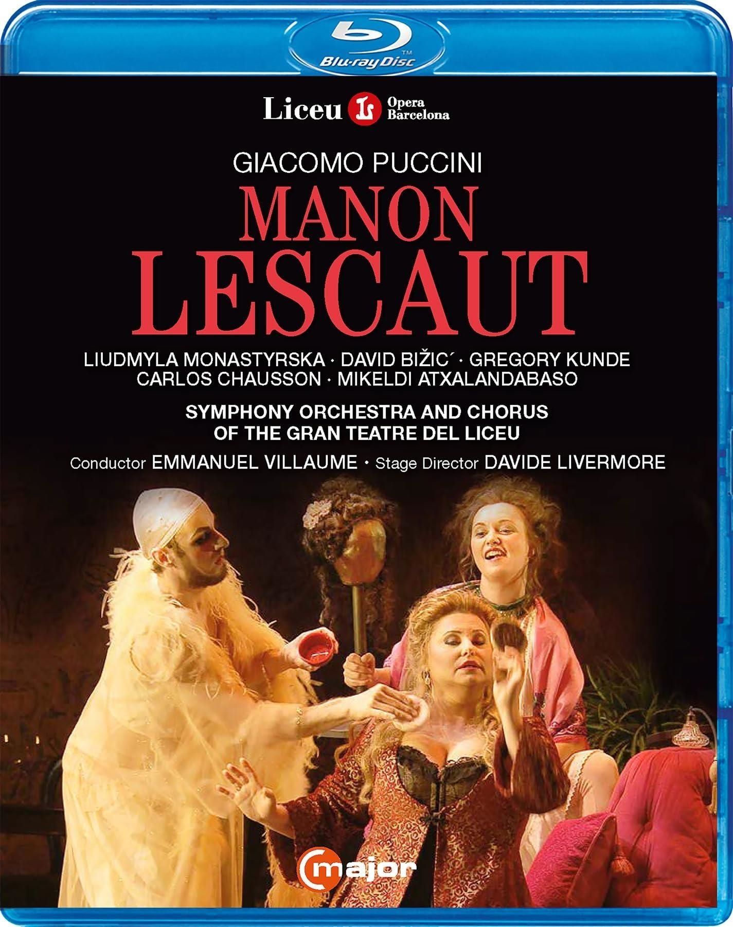 Music Giacomo Puccini - Manon Lescaut NUOVO SIGILLATO EDIZIONE DEL SUBITO DISPONIBILE blu-ray