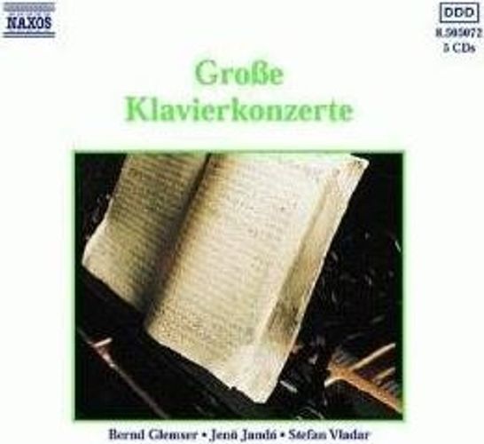 Audio Cd Grosse Klavierkonzerte Various 5 Cd NUOVO SIGILLATO EDIZIONE DEL SUBITO DISPONIBILE